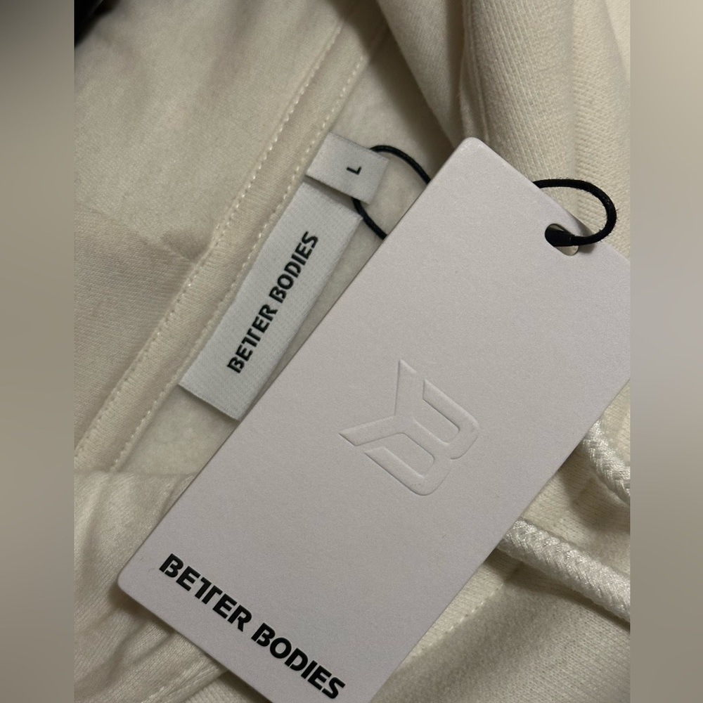 NWT Better Bodies Logo Hood Size L - Picture 5 of 5